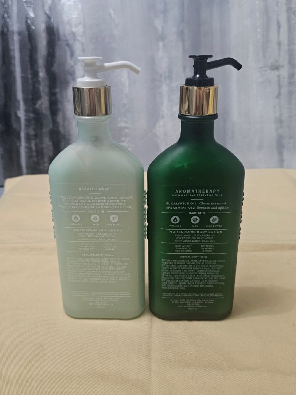 BBW Aromatherapy Set Eucalyptus Spearmint Stress Relief & Eucalyptus Lavender - Picture 3 of 3